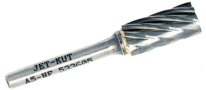 JET-KUT® Cylindrical Shape Burr - For non-ferrous materials 533605
