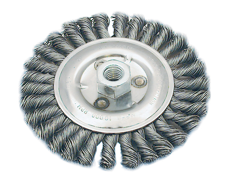 6 x 1/2 x 5/8"-11 NC Standard Face Knot Wire Wheel  553302