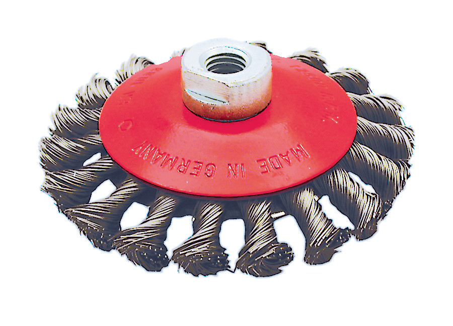 6 x 5/8"-11 NC Knot Twisted Conical Brush 554316