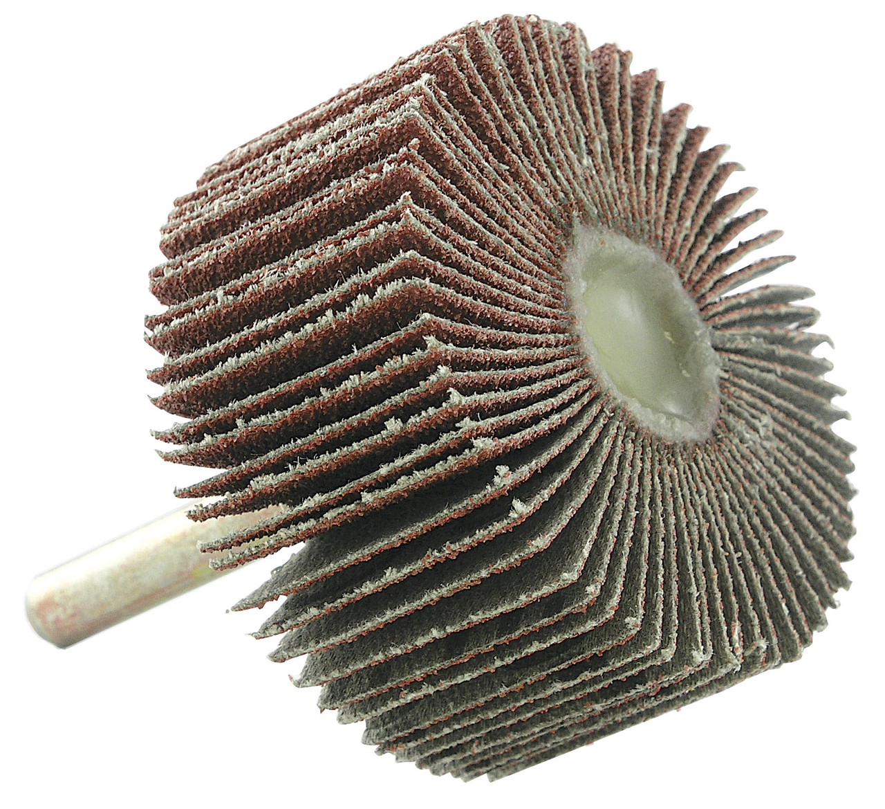 1-1/2 x 1/2 x 1/4" A40 Shaft Mounted Flapwheel 560151
