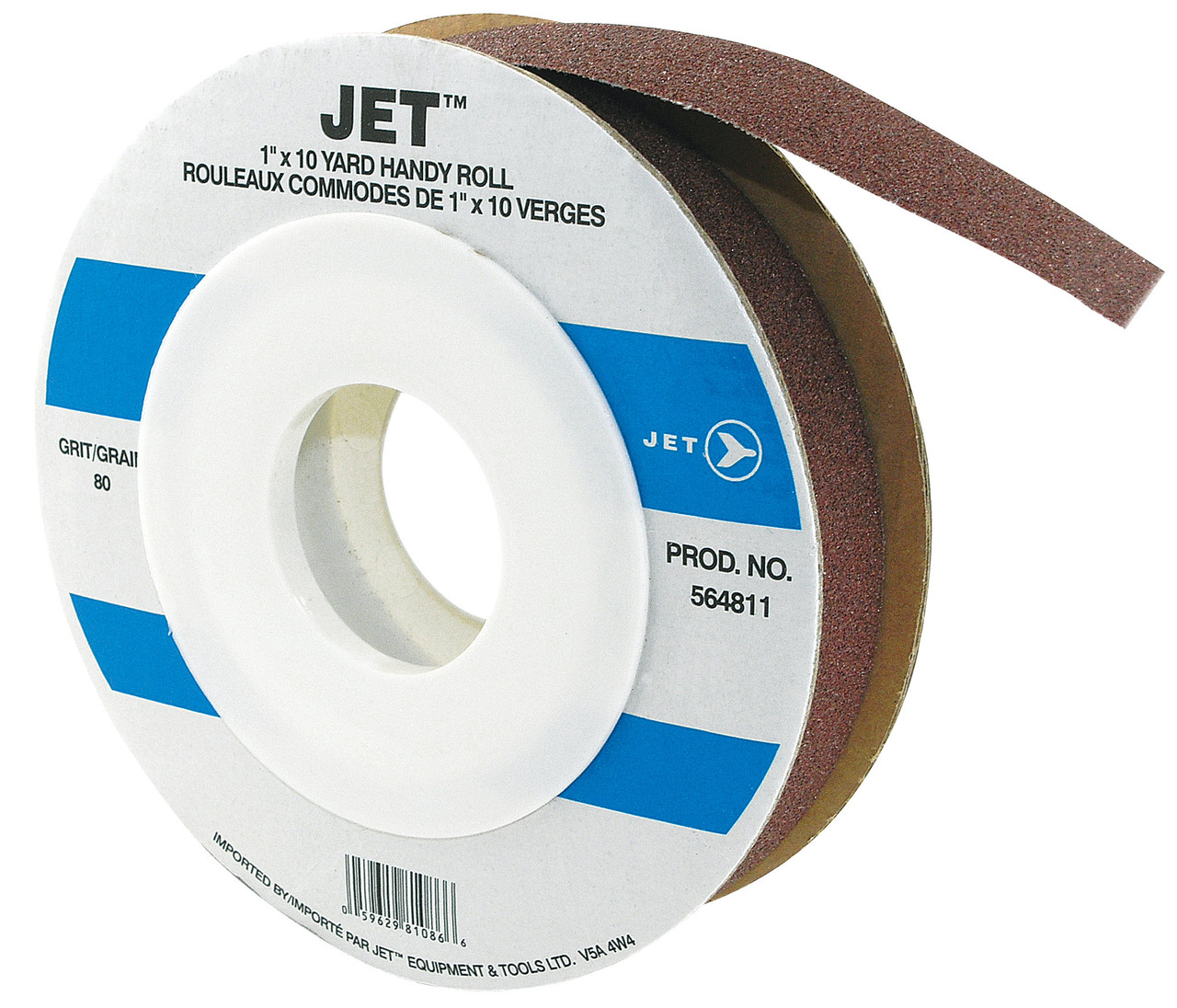 1" x 10 Yard A180 Abrasive Cloth Roll 564815