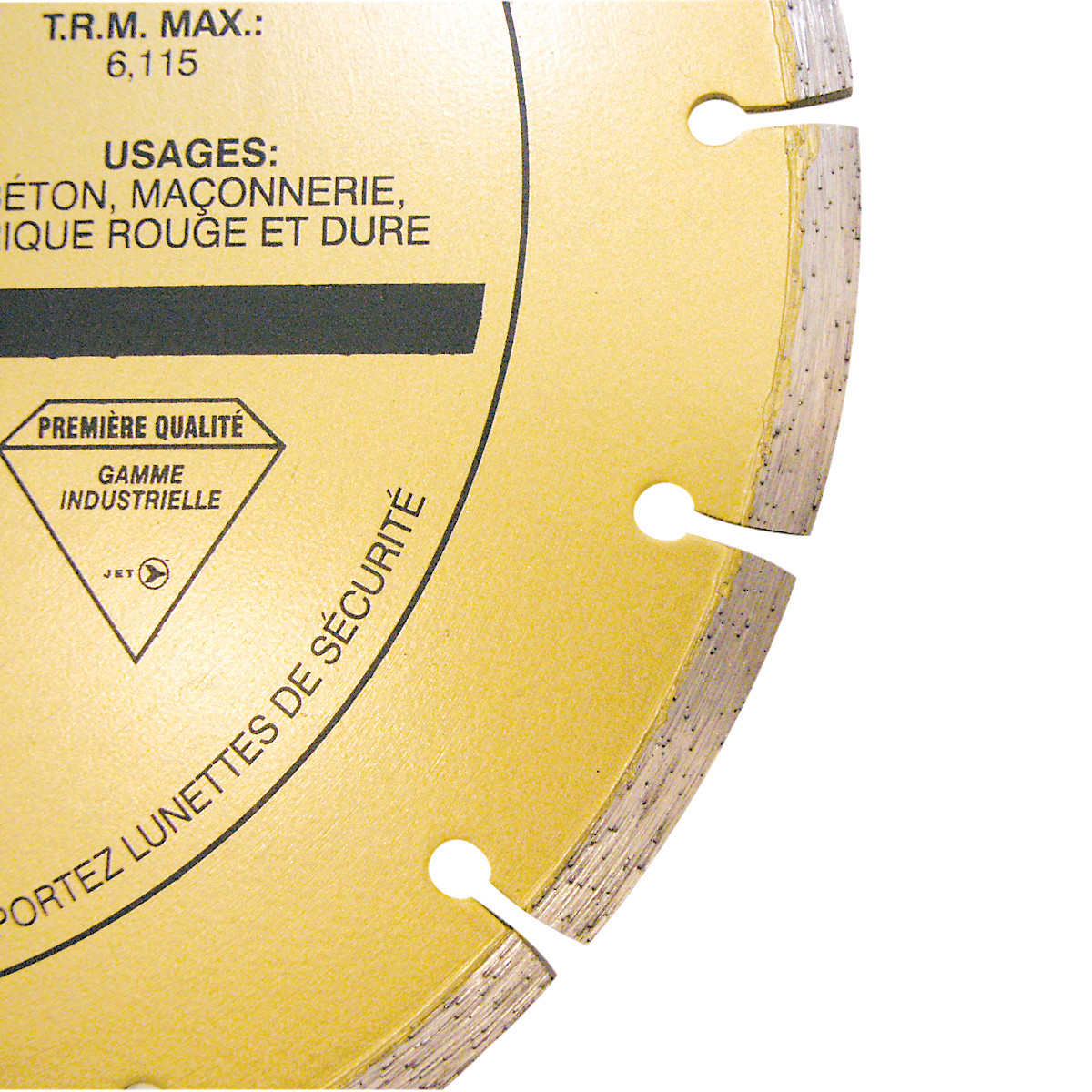 4-1/2 x .080" x Dia. (7/8 ~ 5/8") JET-KUT® Premium Segmented Diamond Circular Saw Blade 568609