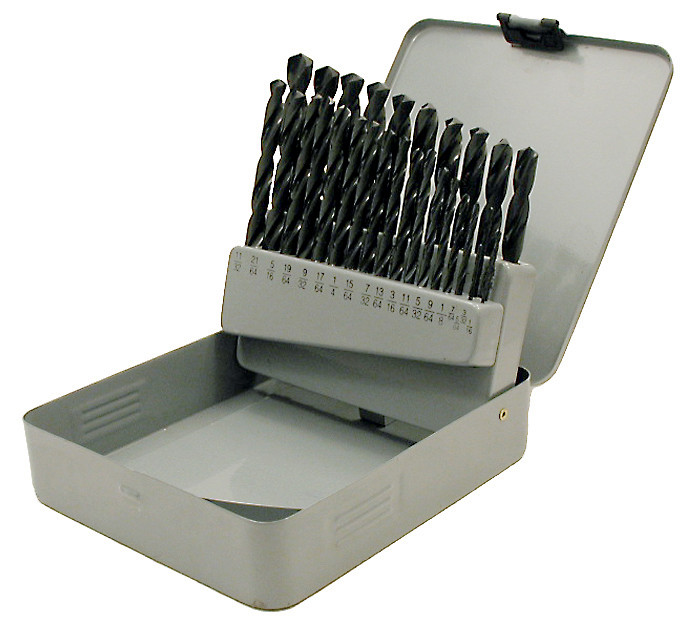 29 Pc. JET-KUT® Black Oxide Drill Bit Set 570108
