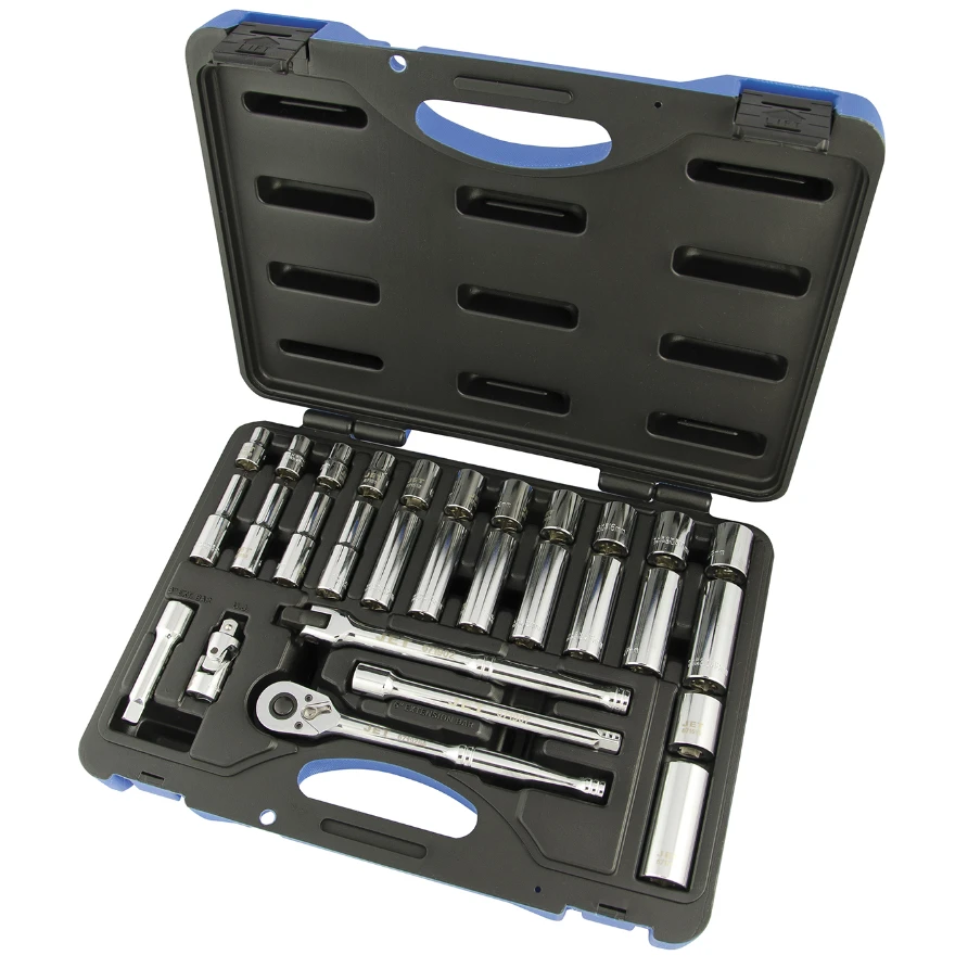 30 Pc. 3/8" Drive Metric Socket Wrench Set - 6 Point  600234