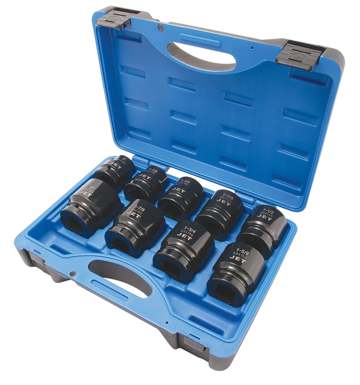9 Pc. 1" Drive SAE Impact Socket Set - 6 Point  610501