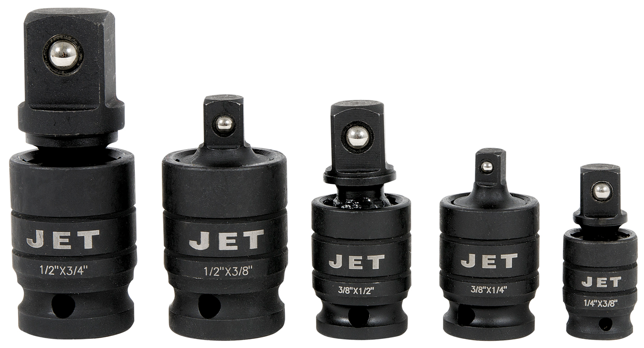 5 Pc. Pin Free Locking Impact U-Joint Adaptors 610902