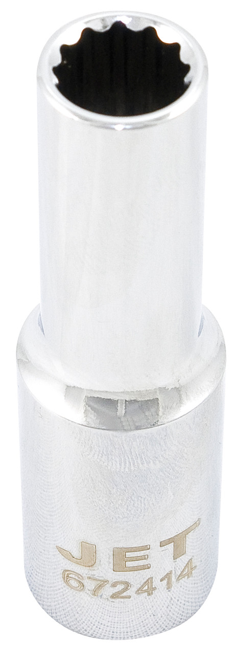 1/4" Drive x 1/4" Deep Chrome Socket - 12 Point  670408
