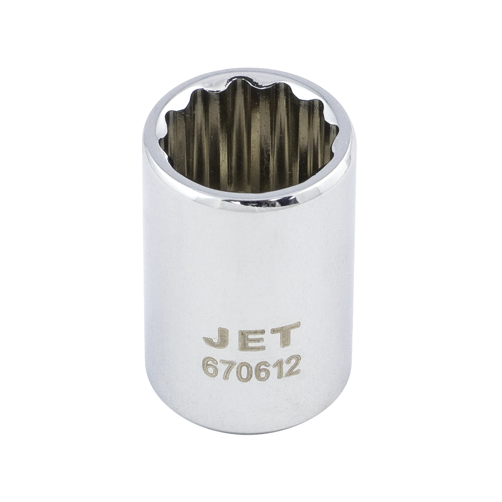 1/4" Drive 13mm Regular Chrome Socket - 12 Point  670613
