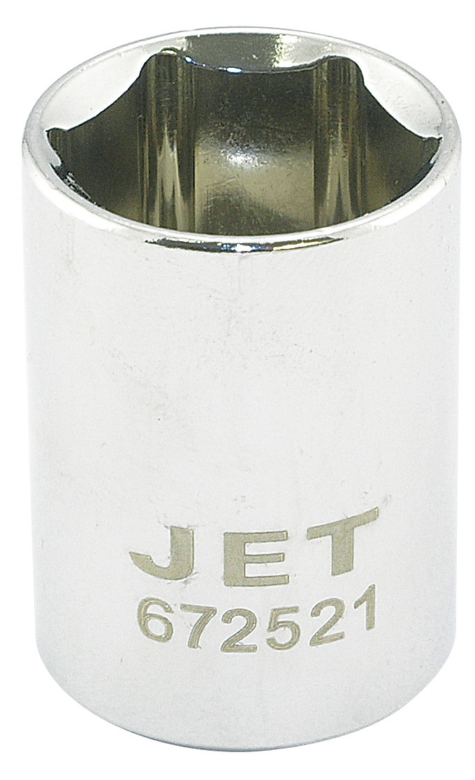 1/2" Drive x 27mm Regular Chrome Socket - 6 Point  672527