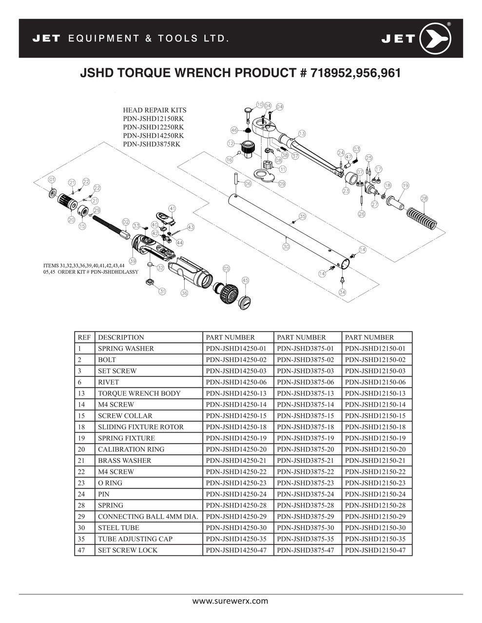 3/8" Drive 75 ft/lb. SH/D Torque Wrench  718956