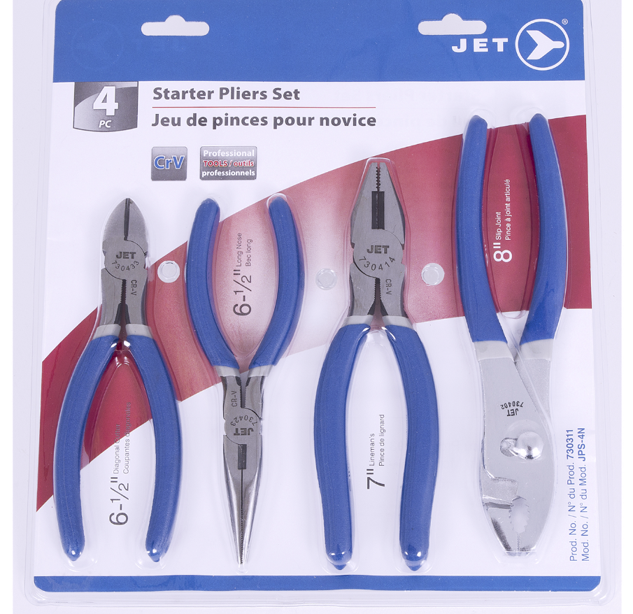4 Pc. Starter Plier Set  730311