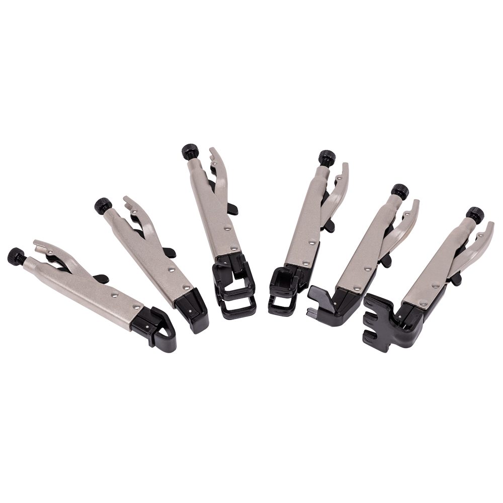 6 Pc. Axial Grip Locking Plier Set  730371