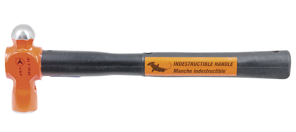 24 oz. x 14" Indestructible Handle Ball Pein Hammer 740174