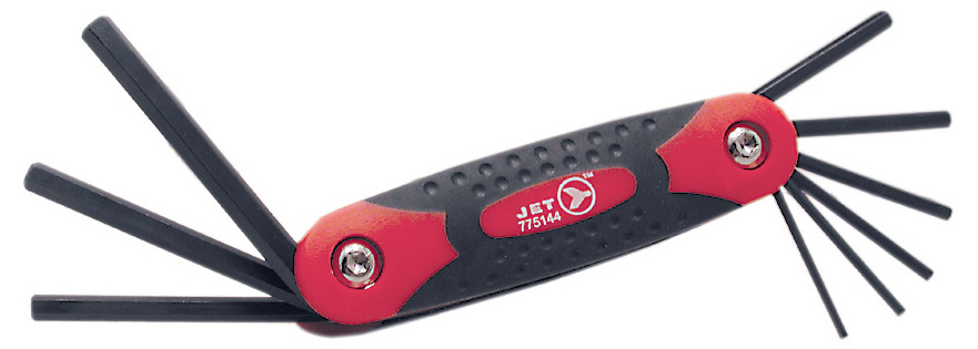 9 Pc. SAE Folding Hex Key Set 775144