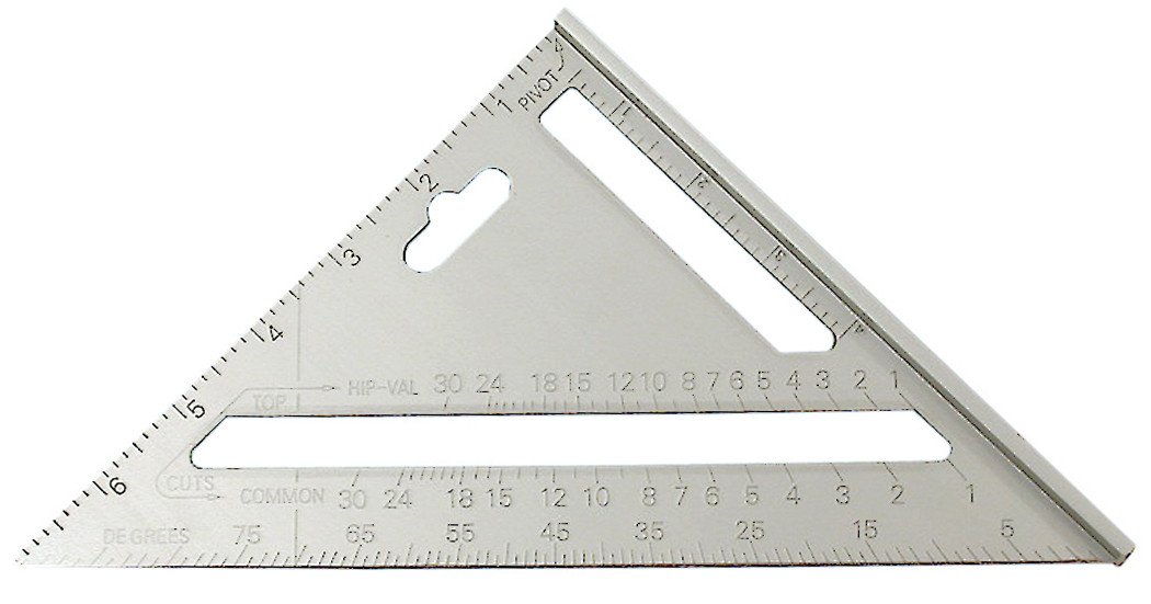 7" x 10" Triangle Rafter Square 776061