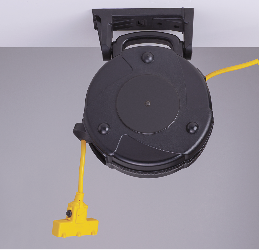 14 Gauge 50' ABS Retractable Extension Cord Reel 849876