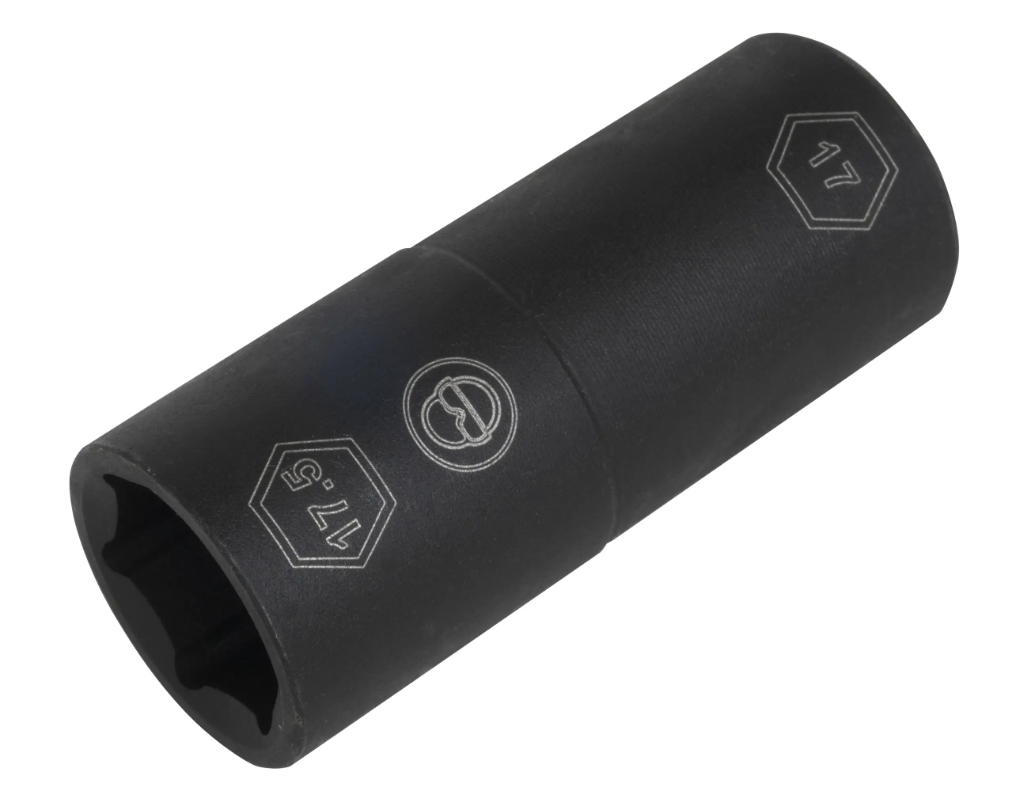 1/2" Drive x 17mm/17.5mm 6 Point Socket (for 12950)   12990