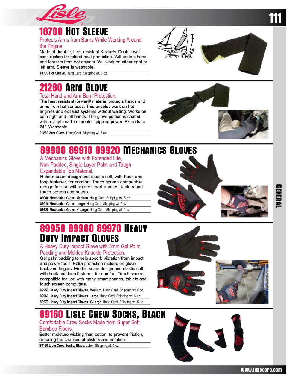 Kevlar® Heat Resistant Hot Sleeve   18700