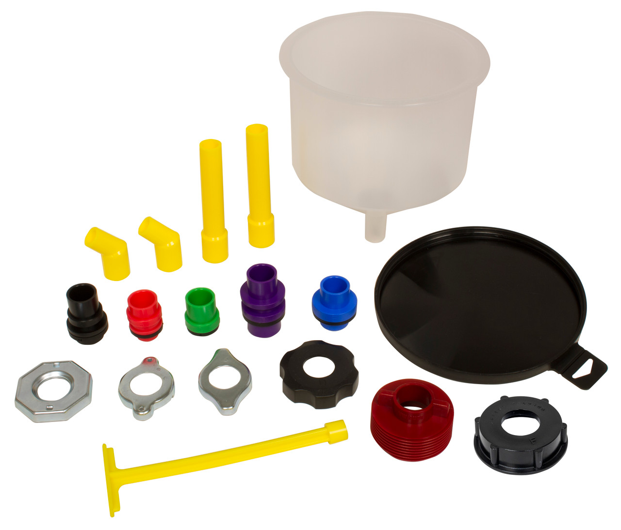 18 Pc. Spill-Free® Funnel Set   24780