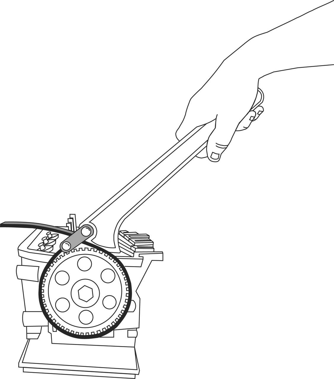 1 - 6-5/8" Strap Wrench Tool   28500