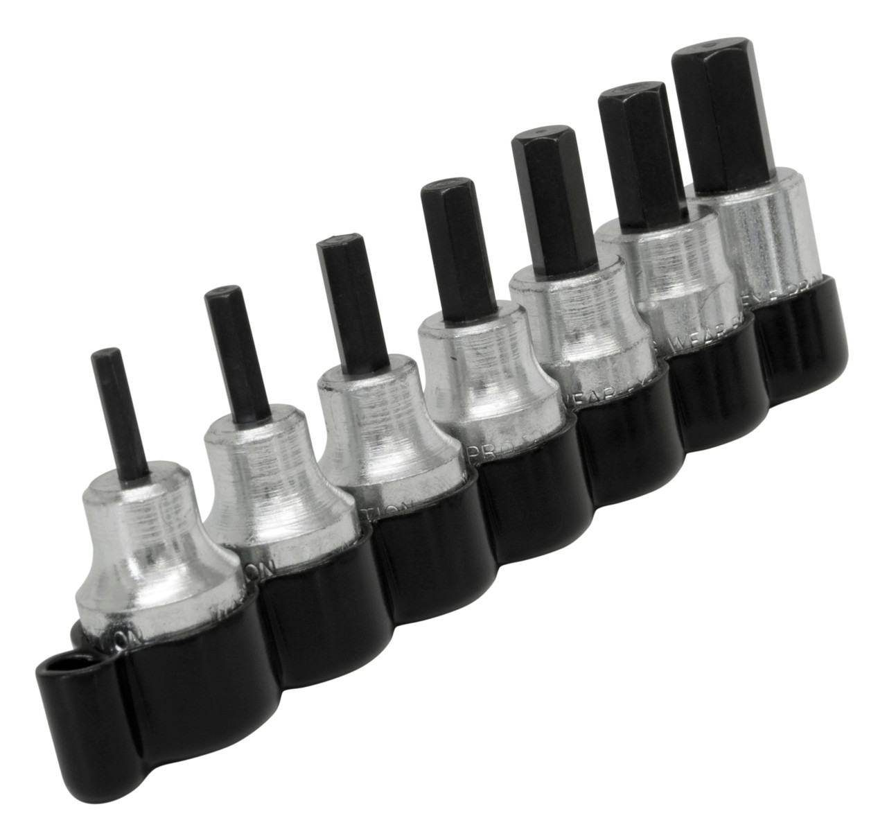 7 Pc. 3/8" Drive Metric Hex Bit Socket Set   33850