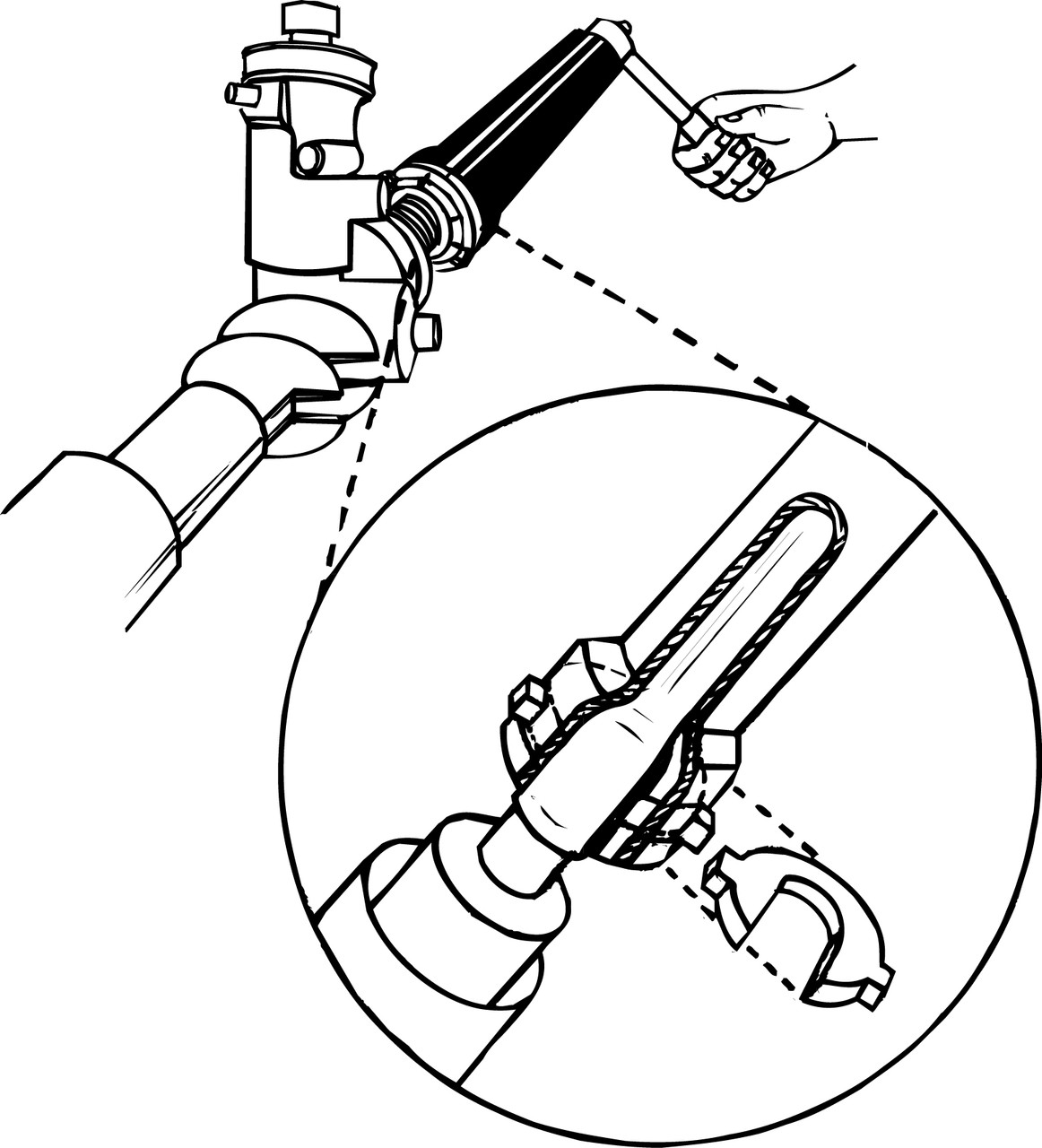 Inner Tie Rod Tool   45750