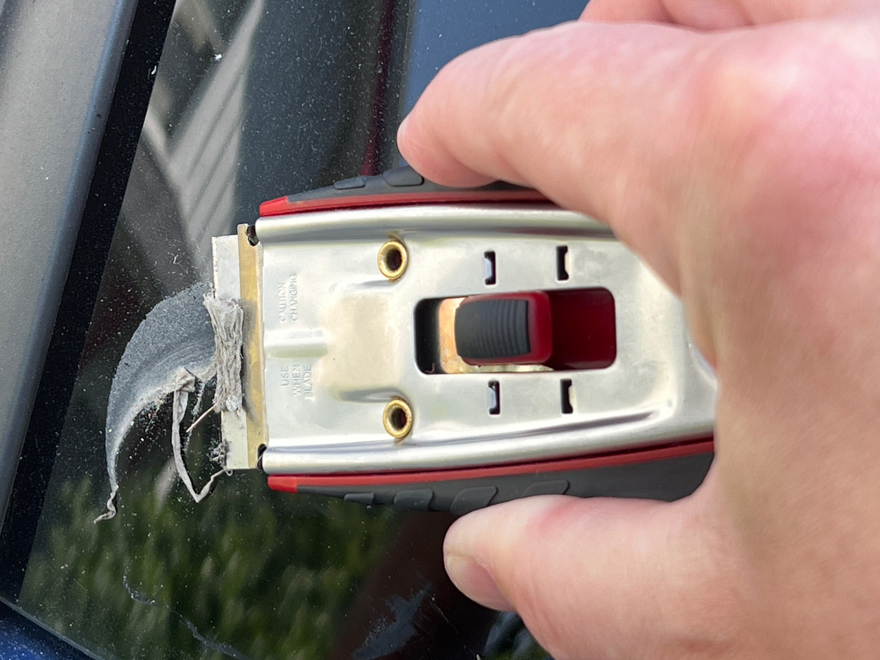 Retractable Razor Blade Scraper   52480