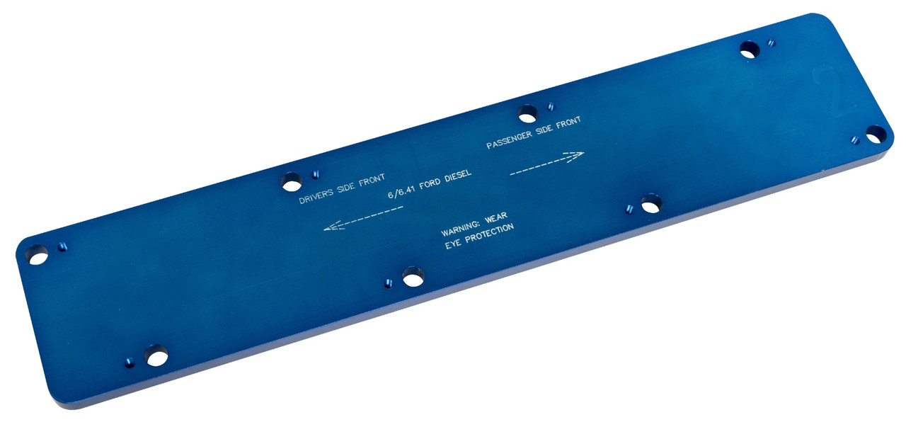 Ford 6.0L/6.4L Ford Drill Plate   71580