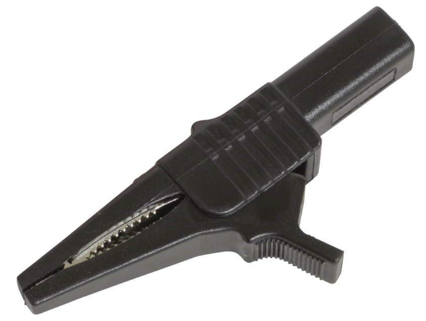 Black Crocodile Clip   82710