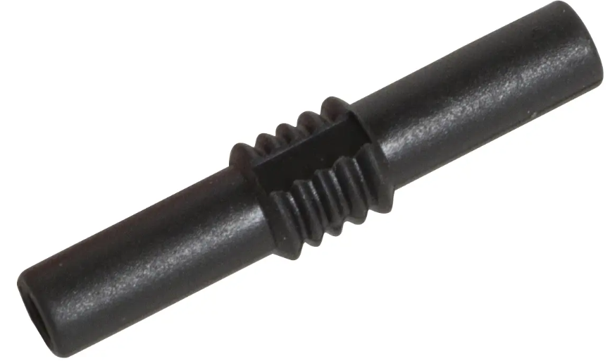 4mm Black Female - Female Connector   82730