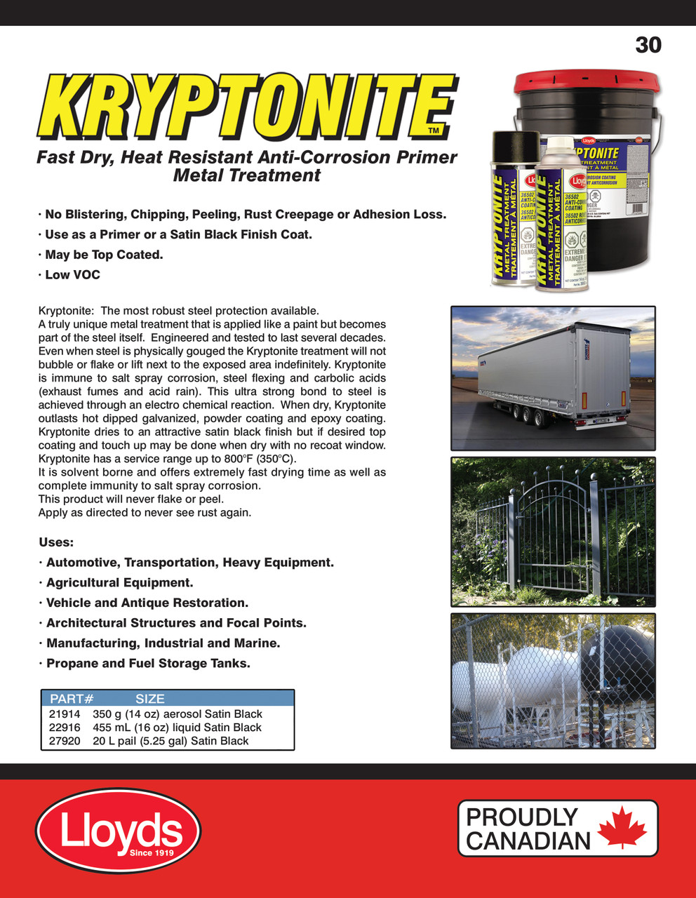 Kryptonite® High Heat Metal Treatment 455ml Bottle  22916