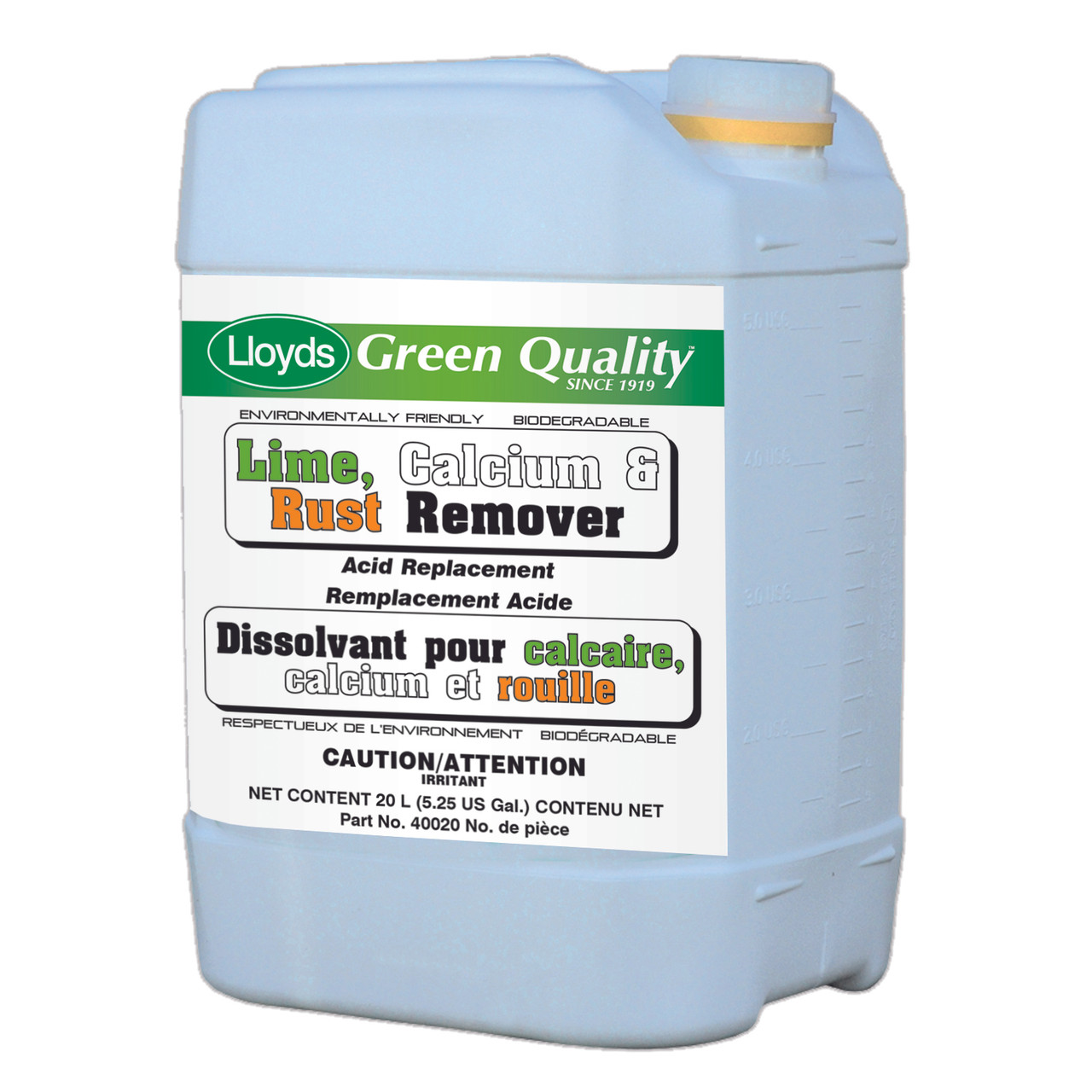 Lime, Calcium & Rust Remover 20L Jug  40020