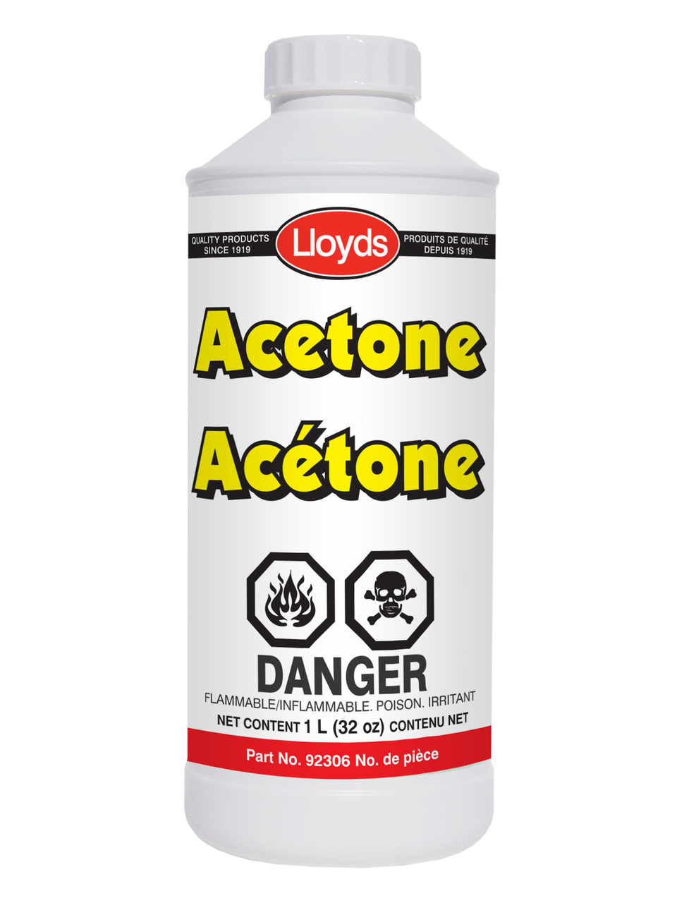 Acetone 1L Bottle  92306