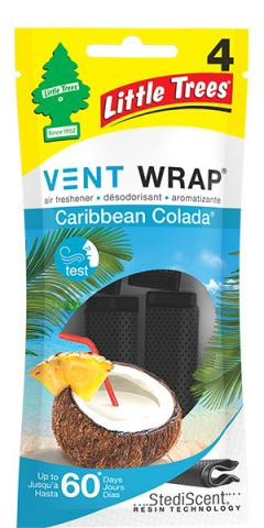 Vent Wrap Caribbean Colada Air Freshener   CTK-52725-24