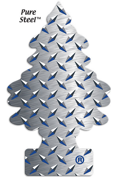 12 Pack - Regular Strength Pure Steel Air Freshener   U1P-17152