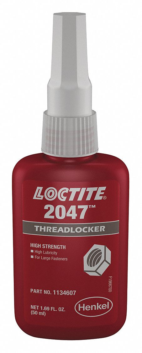 2047 Black High Strength Threadlocker 50ml Bottle  1134607