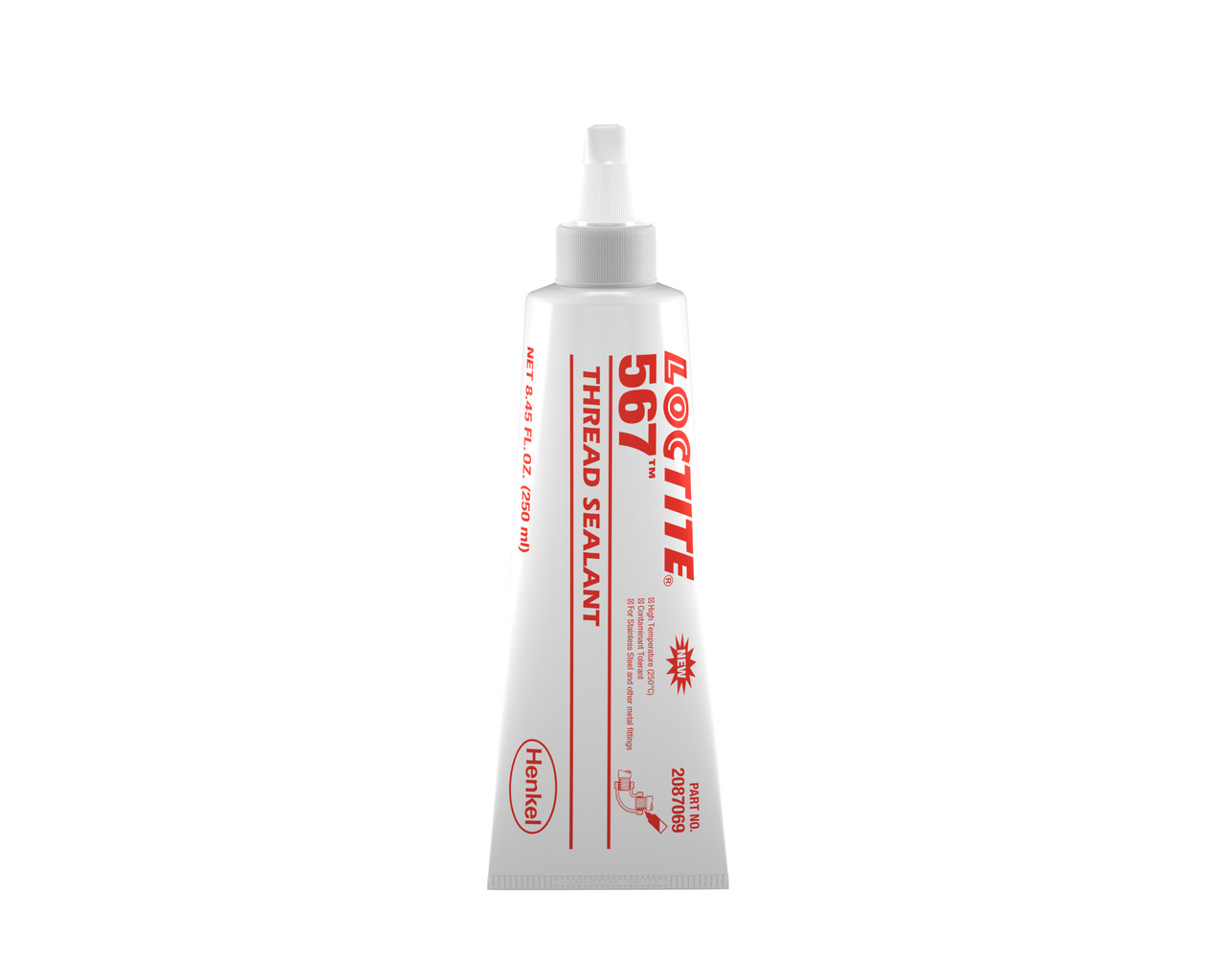 567 High Temp Thread Sealant 250ml Tube  2087069