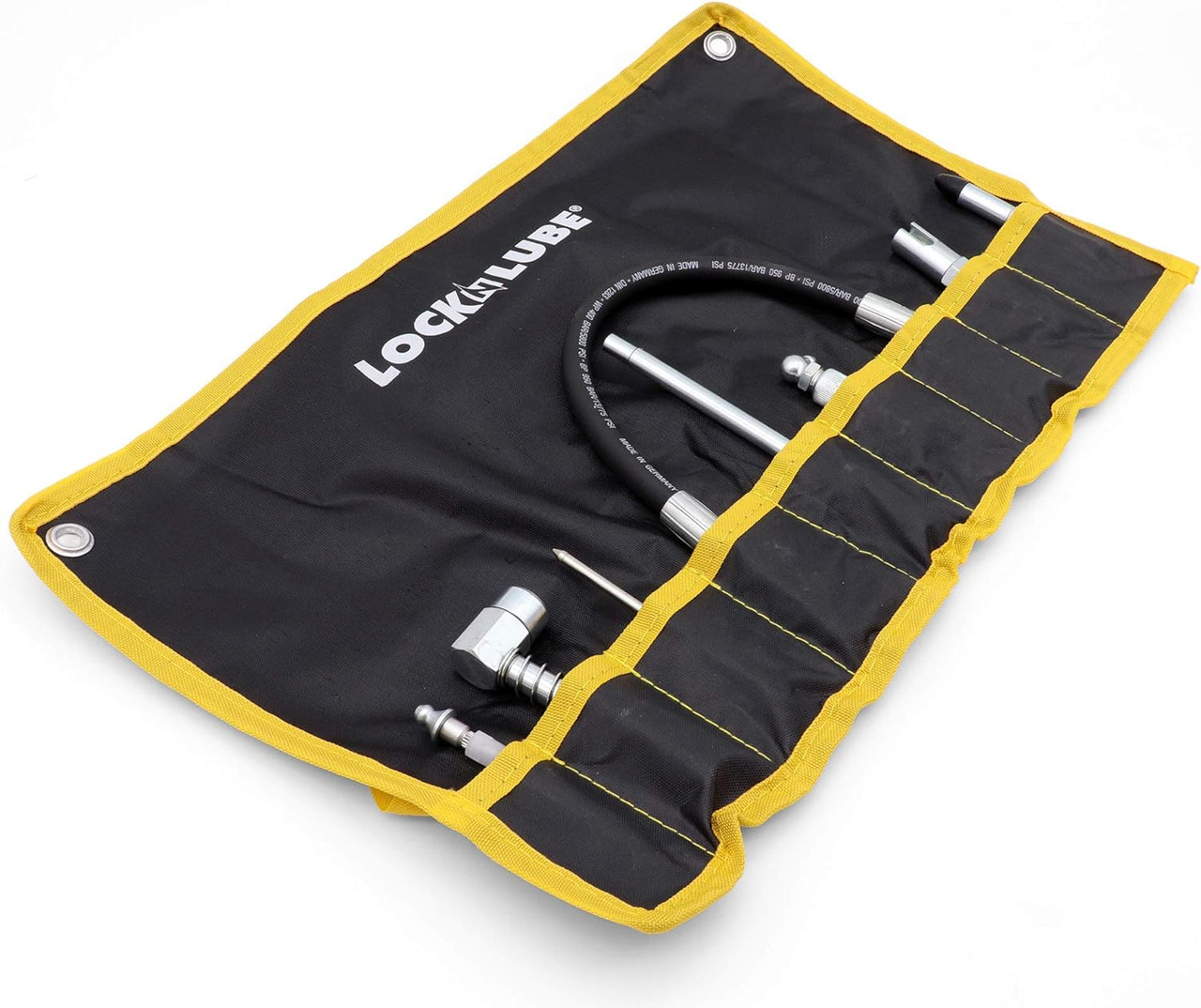 LockNLube® 8 Pc. Quick Connect Greasing Accesory Kit   LNL210