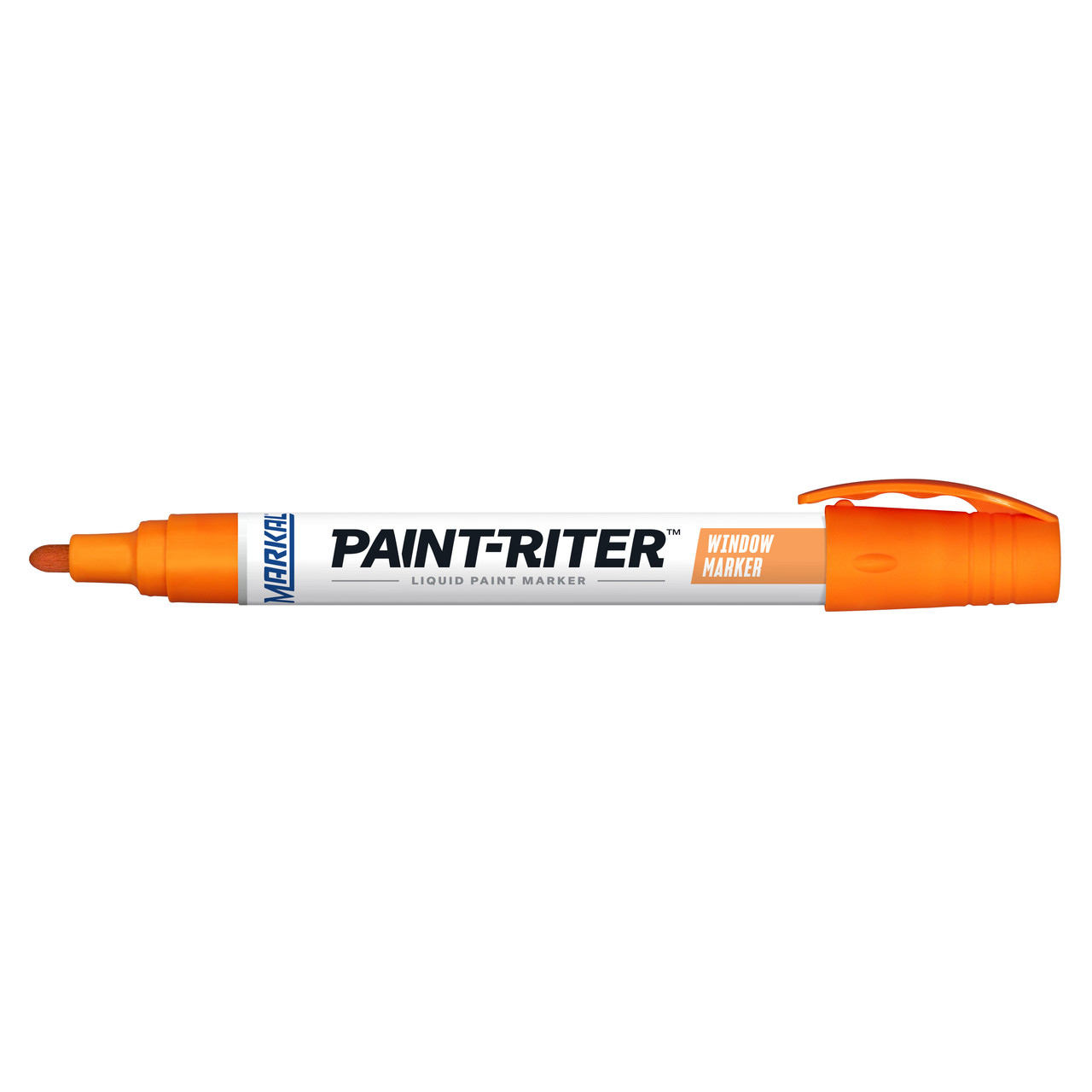 12 Pc. Paint-Riter® Window Marker Removable Paint Marker - Fluorescent Orange   97452