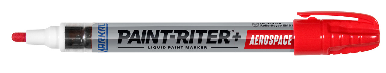 48 Pc. Paint-Riter®+ Aerospace Liquid Paint Marker - Red   96894
