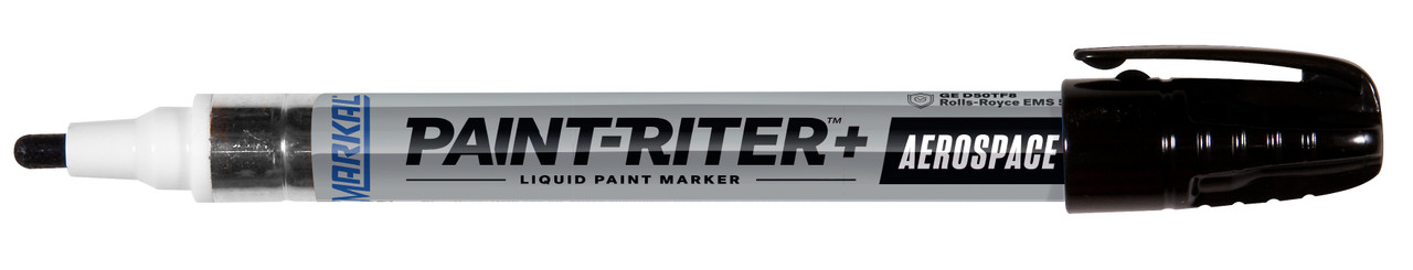 48 Pc. Paint-Riter®+ Aerospace Liquid Paint Marker - Black   96895
