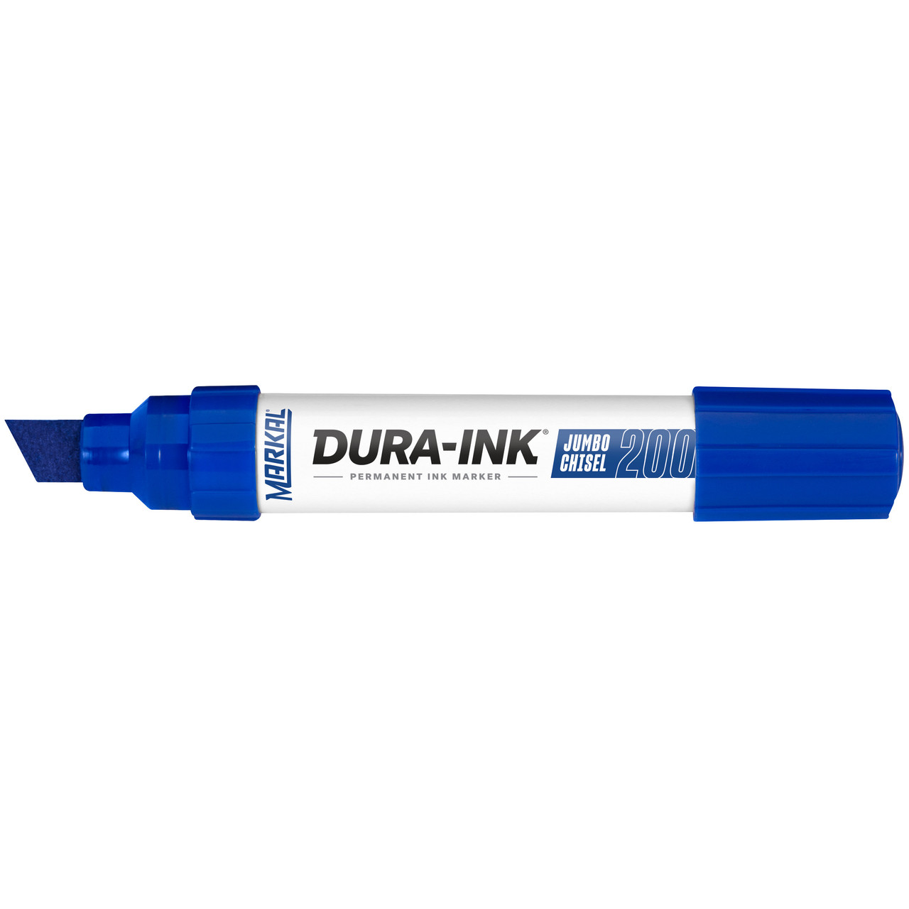 12 Pc. DURA-INK® Jumbo Chisel Permanent Ink Marker - Blue   96915