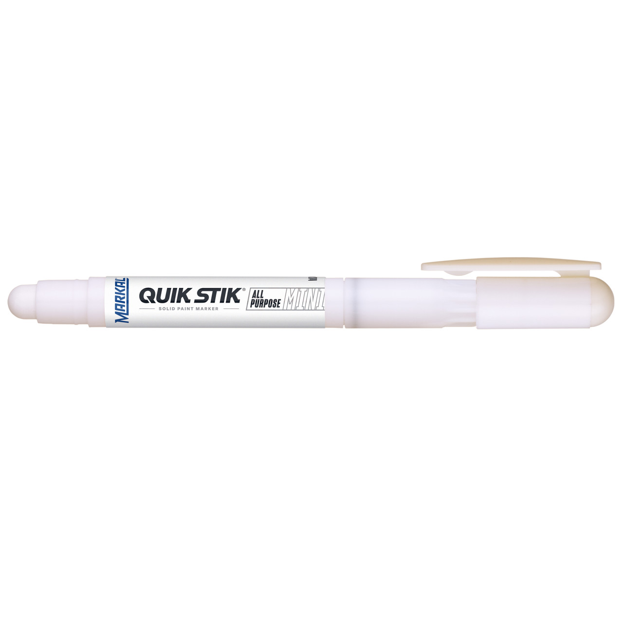 12 Pc. Quik Stik® All Purpose Mini Solid Paint Marker - White   61126