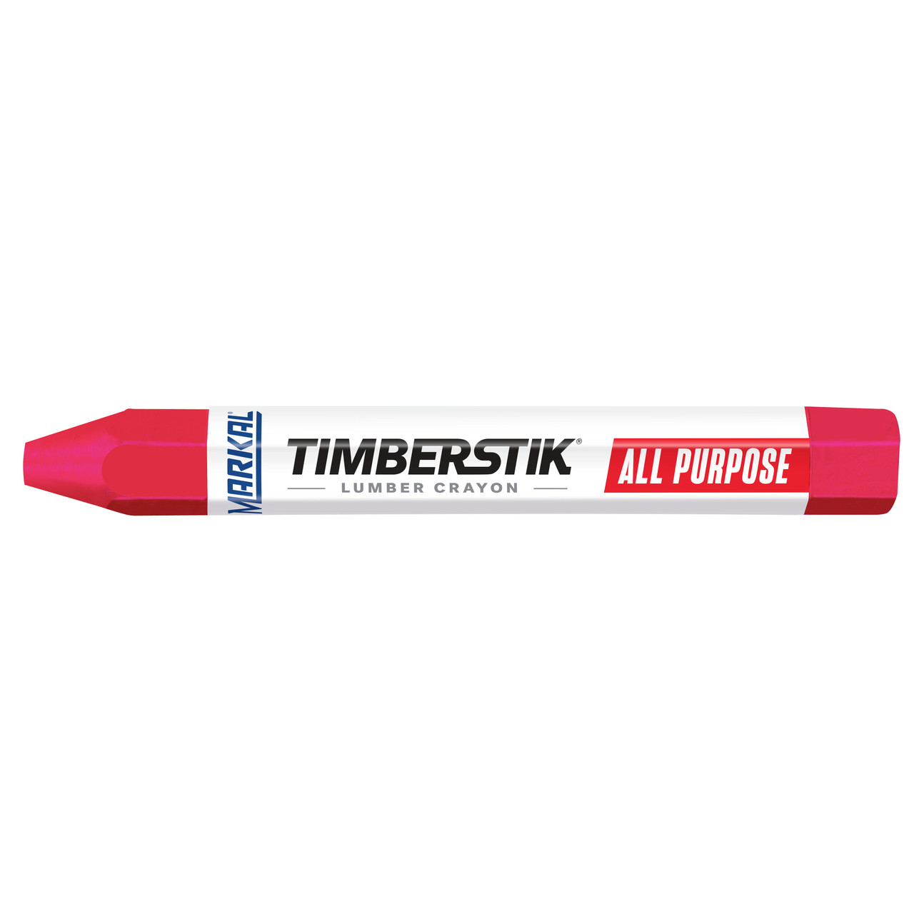 12 Pc. Timberstik® All Purpose Lumber Crayon - Red   80352