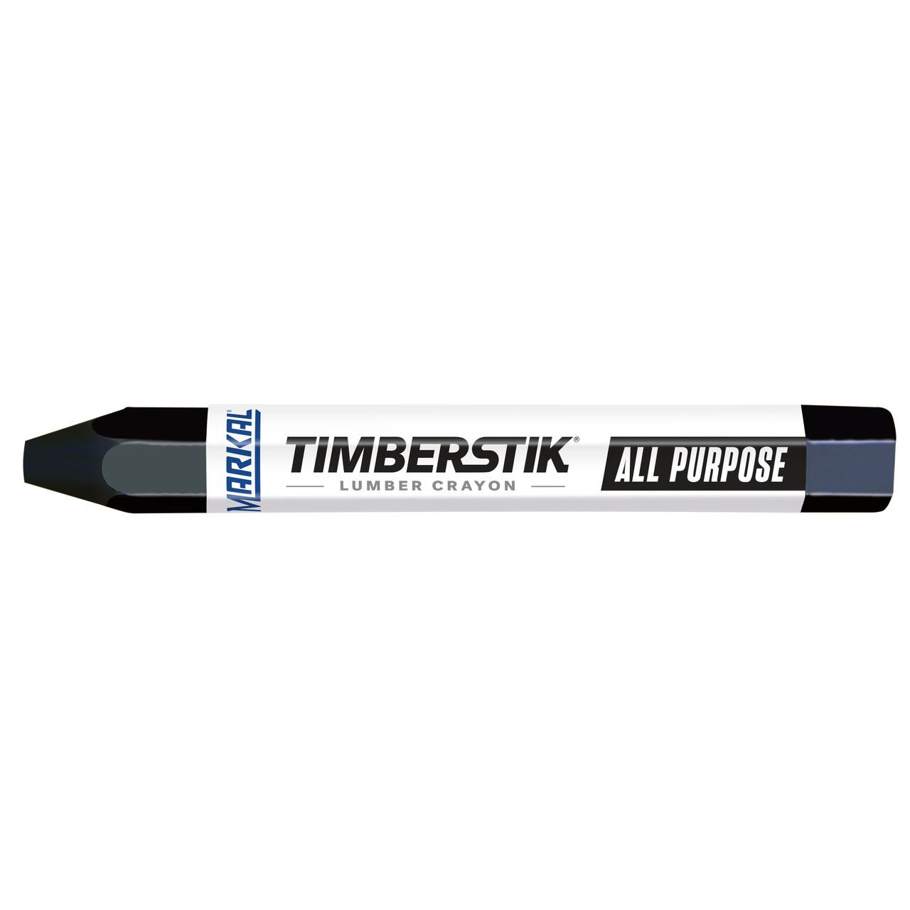 12 Pc. Timberstik® All Purpose Lumber Crayon - Black   80353