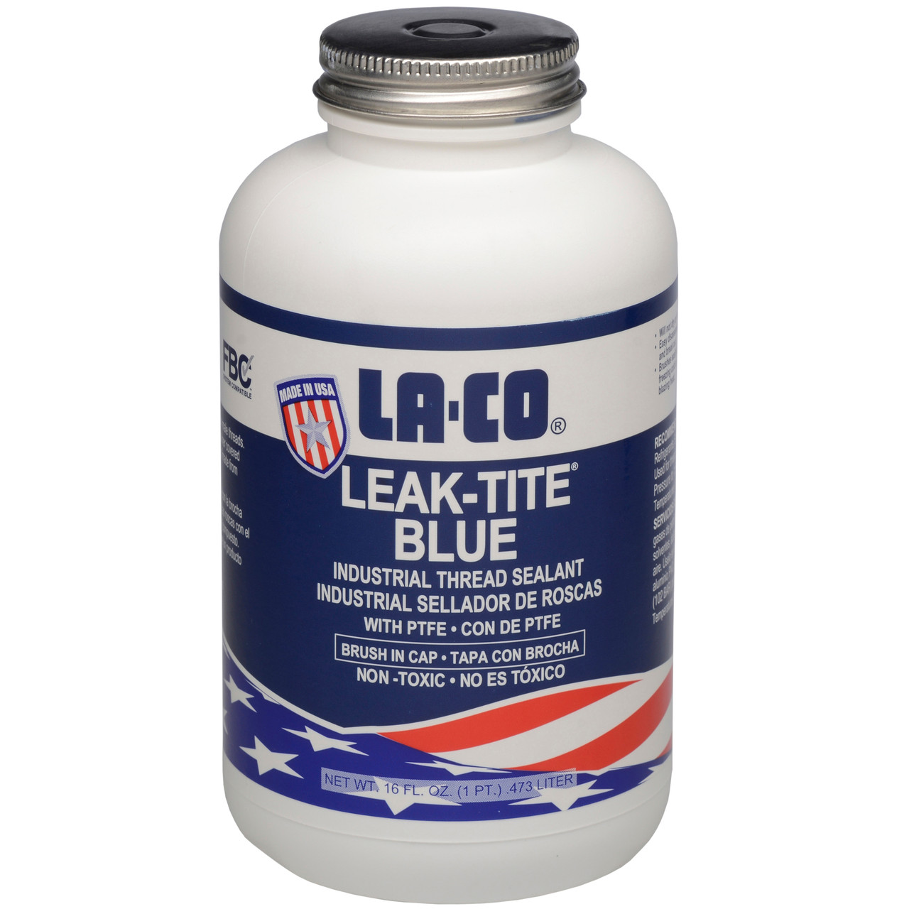 Leak-Tite® Blue Industrial Thread Sealant 16oz Can   46009