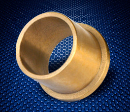 3/4 x 1 x 1-1/4" Oil-Impregnated Sintered Bronze Flange Bearing  SF-2432-20