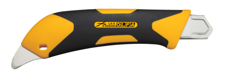 LA-X X-Design® 18mm Auto Lock Utility Knife w/ Multi-Pick & LBB Snap Blade   1072198