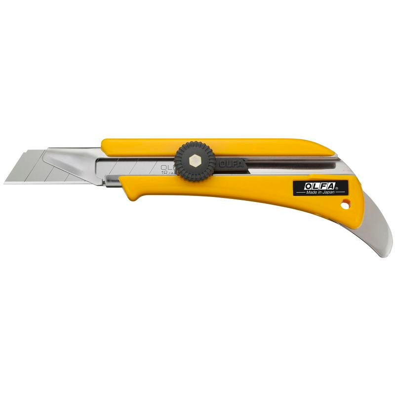 OL 18mm Extended Depth Ratchet Lock Utility Knife w/ Carpet Tuck Tool & LB Snap Blade   5011