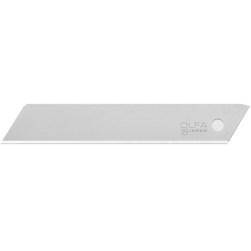 10 Pc. L-SOL-10B 18mm Silver Heavy Duty Solid Blade   9009